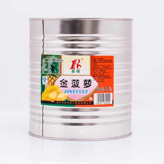 湛江广东湛江产优质菠萝罐头 保质期长 预包装食品备案商家直销