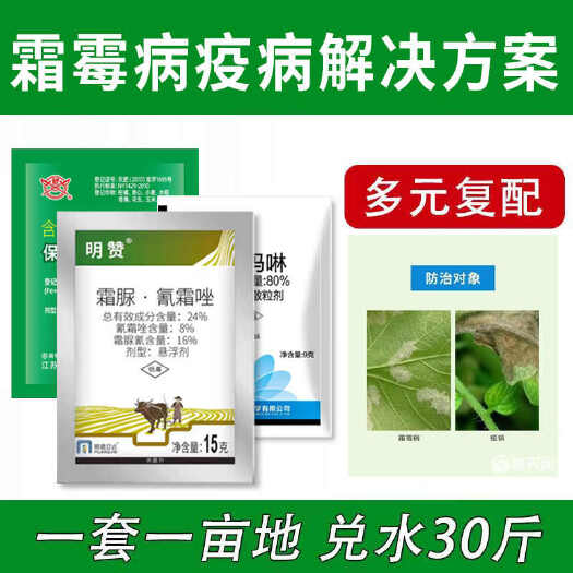 诸城市霜霉病专用药农用烯酰吗啉老牌子霜脲氰氰霜唑正品农药杀菌剂