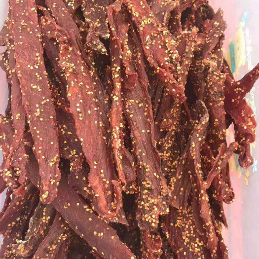 松潘县高原风干牦牛肉  各种口味。 (五香)(麻辣)