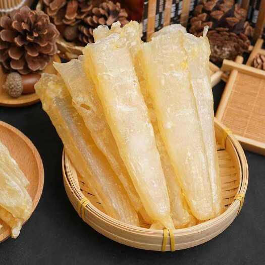 广州鱼胶花胶干货正品巴沙胶鱼肚鱼鳔鱼泡煲汤血大个足干厚肉批发