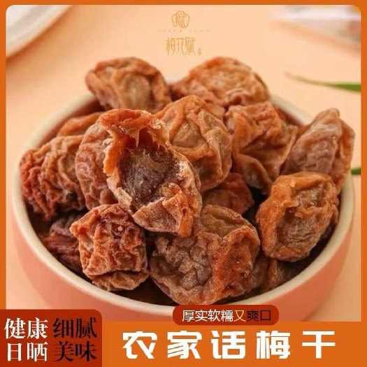 普宁市正宗农家话梅干普宁特产青梅泡水开胃解馋咸甜孕妇零食