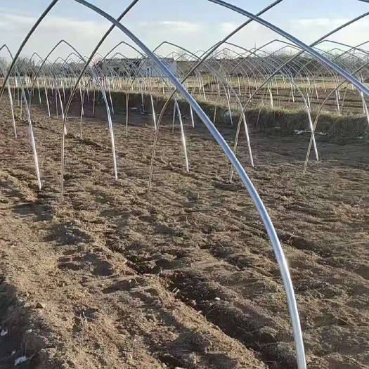 无锡带主拱方管 副拱管圆管 连栋温室大棚 热镀锌大棚管配件现货