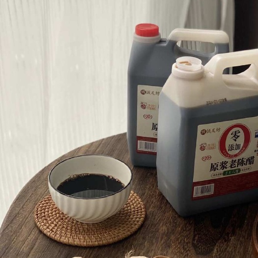 连云港开抢得5斤 山西-诚友坊原浆老陈醋2.5L/瓶 6度原浆老醋