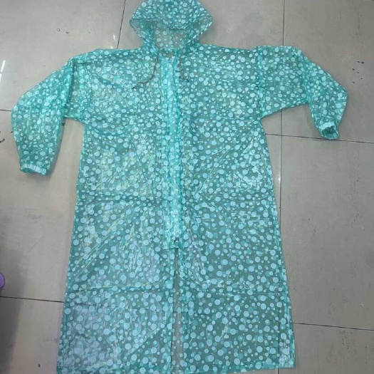 昆明汽泡雨衣加厚防雨花点连体雨衣时尚雨衣
