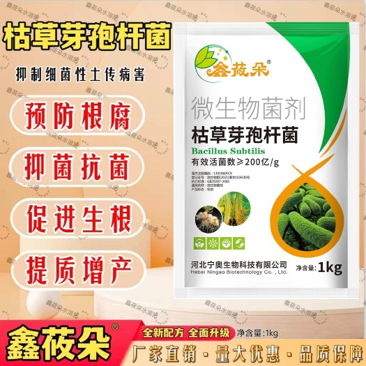 晋州市枯草芽孢杆菌微生物菌剂生根壮苗预防铲除病害厂家包邮