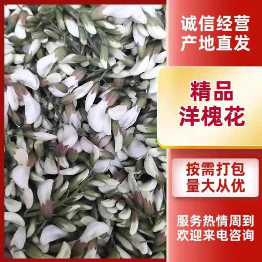 方城县鲜洋槐花，现摘，冷库预冷加冰瓶发货