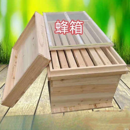 杉木蜂箱中蜂土蜂养殖箱1公分厚养蜂工具