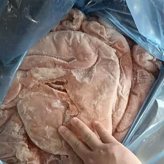 济南猪肚：纯干去油猪肚板冻压缩包装十公斤