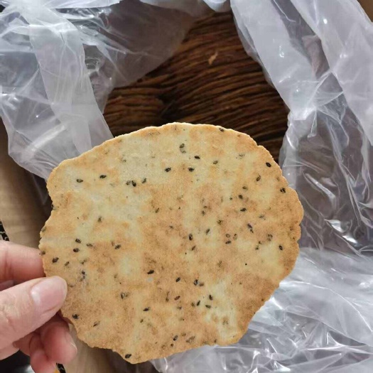 山药青稞饼，薄脆咸香老少皆宜当前爆款