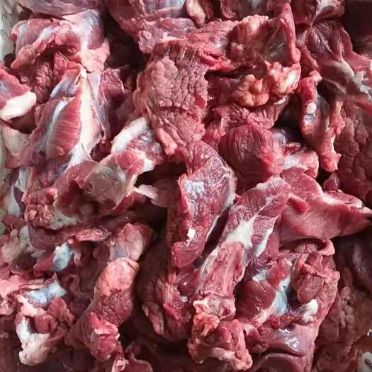 固安县牛肉新鲜商用国产50斤牛碎肉牛肉块牛瘦肉纯干牛碎肉清真牛肉炖