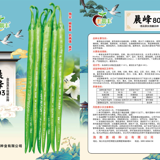 海口八号线椒，顺直椒多，钝尾，颜色翠绿厂家直销