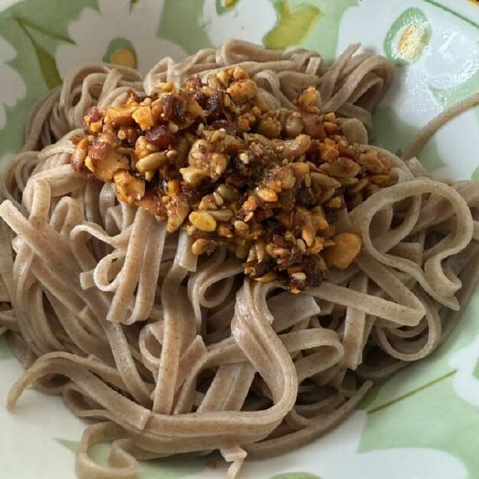 馆陶县馆陶黑小麦发酵面条无食品添加剂营养健康