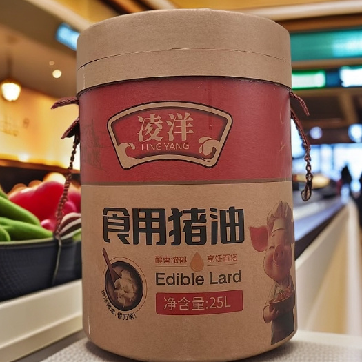 重庆市食用猪油炒菜拌饭拌面清香猪油牛油精炼猪油起酥凉拌火炼油厂