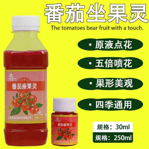 番茄西红柿专用点花喷花授粉座果保花保果防落果增产防裂坐果剂药