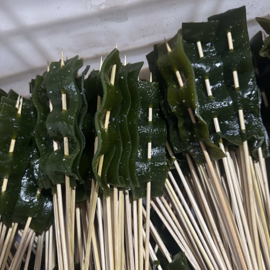 大连海带串100串/箱，大连海带厂直销