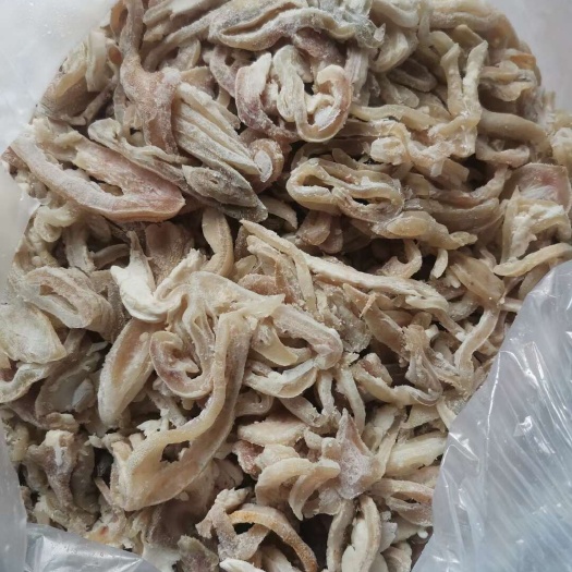 河间市羊皮丝，羊蛋皮丝羊宝丝，水煮全熟
