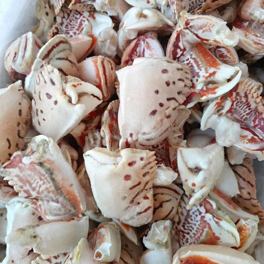 北海单冻大号虎纹蟹钳蟹脚，餐饮捞汁常用