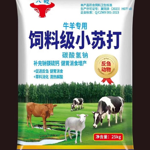 海兴县优质饲料级小苏打 牛羊马通用 补充纳镁硫钙，健胃消食增产