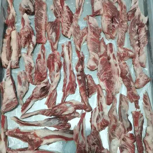山东阳信冻牛肉条国产纯干牛肋条肉1肥9瘦无注水可溯源