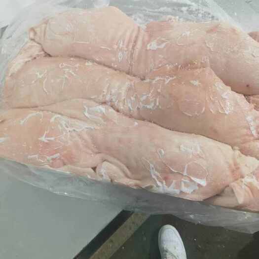 肥猪带皮槽头肉4-6斤左右