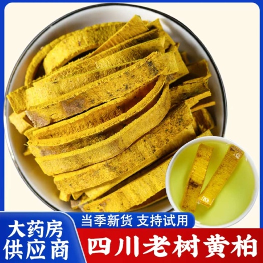 龙山县精选优质川黄柏中药材干货川黄柏片【假一赔十】