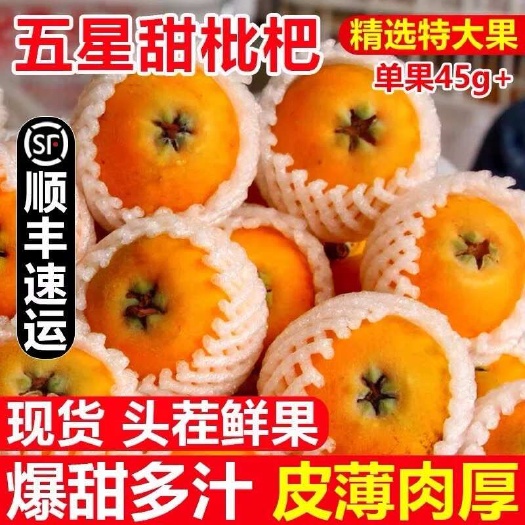 江油市【一件代发】顺丰发货四川五星枇杷电商团购商超落地配品质保证一