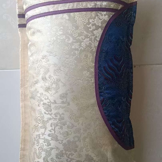 睡眠锦缎枕头,鼻塞通窍枕芯枕套可拆洗25新款