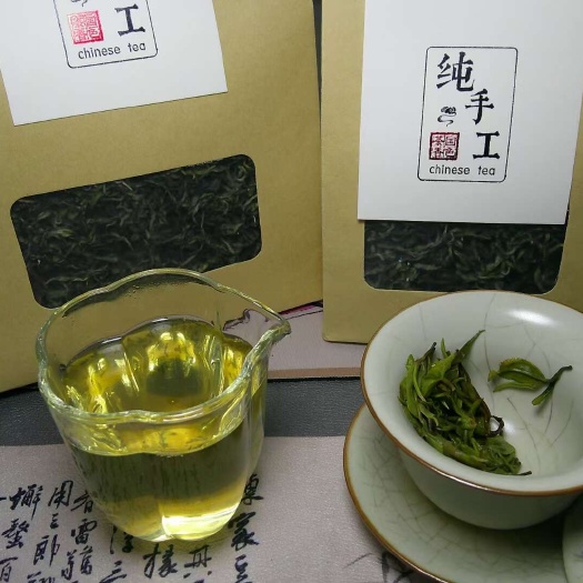 三江县三江春绿茶，明前茶，清香型，回甘清甜