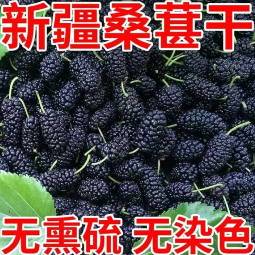 新疆桑葚干无硫免洗干冲泡滋补泡酒即食【假一赔十】