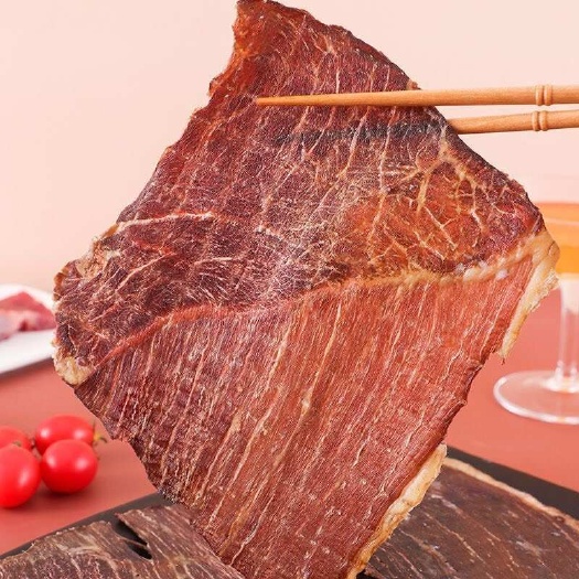 包头罐装牛脆片，牛肉干