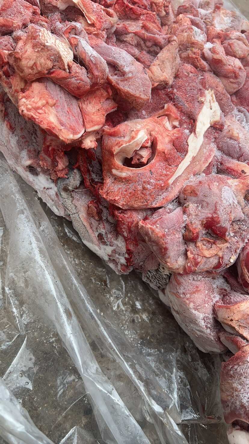 冻牛肉，碎牛肉
