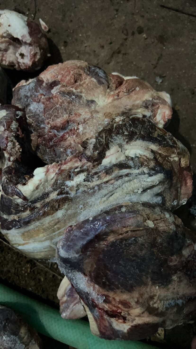 冻牛肉，碎牛肉