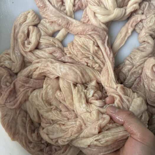 鲜肥肠 去油95%