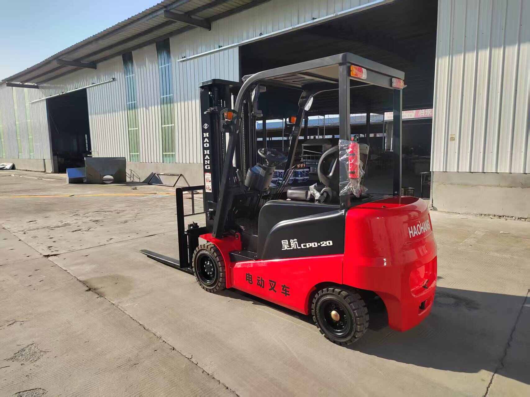 昊航2吨电动叉车升高4.5米价格多少钱一台（源头厂家定制）