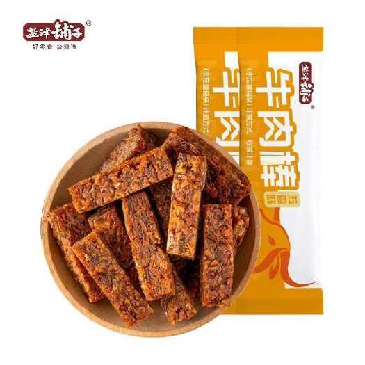 衡阳盐津铺子牛肉棒即食牛肉条肉脯网红解馋小零食小吃休闲零食品