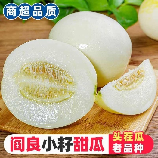 2025陕西阎良甜瓜新鲜香瓜正品当季蜜瓜小籽白瓜整箱现摘