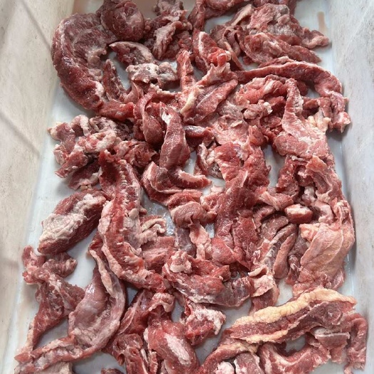 新鲜牛碎肉