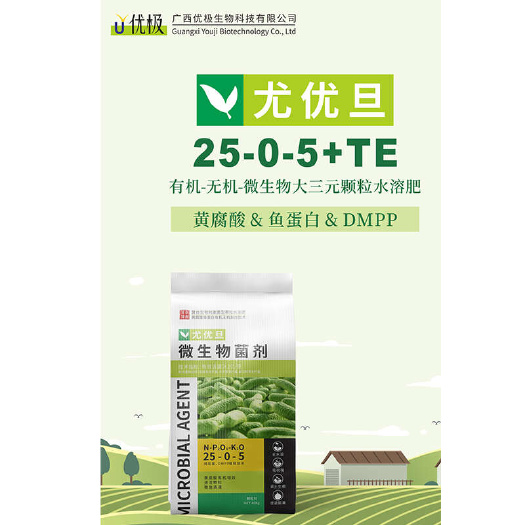 玉林复合肥有机无机水溶肥微生物菌剂肥料黄腐酸钾鱼蛋白水溶肥有机质