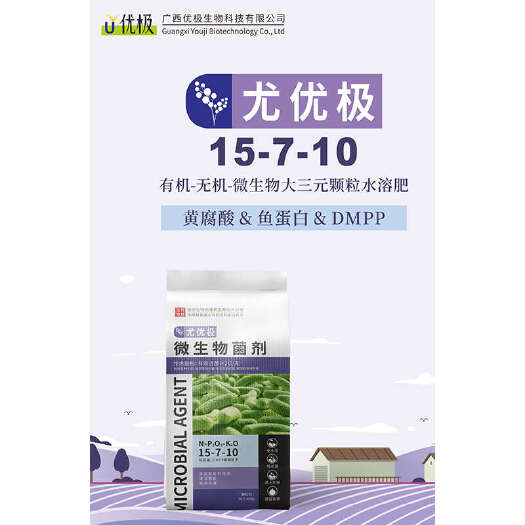 玉林有机无机微生物水溶肥复合肥黄腐酸钾鱼蛋白水溶肥微生物菌剂肥料