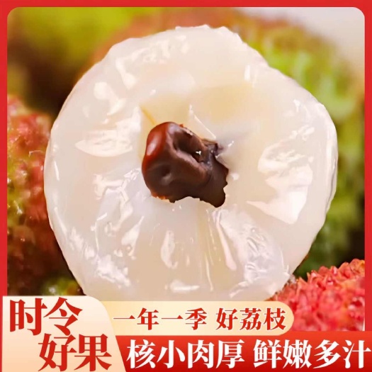 【现货空运】海南妃子笑荔枝新鲜当季水果荔枝产地直发整箱批发