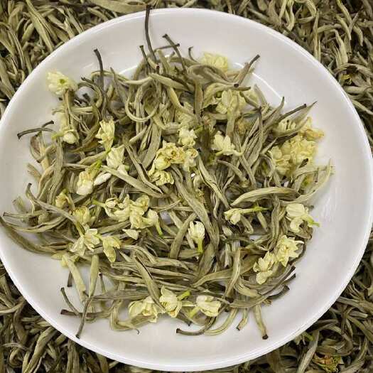 安溪县新茶广西横县茉莉花茶浓香茉莉大白毫芽松针新茶一斤也是批发价