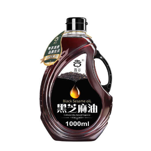 来安县纯黑芝麻香油1L桶装正宗香油凉拌菜煲汤火锅蘸料调味油