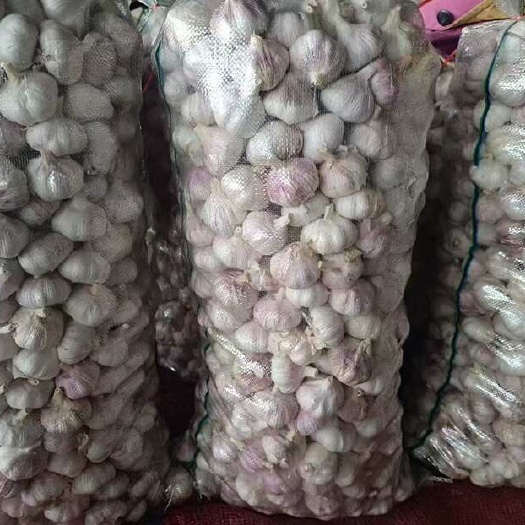 新鲜先打的蒜米批发