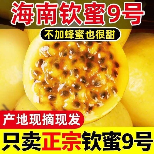文昌市钦蜜9号黄金百香果基地直发