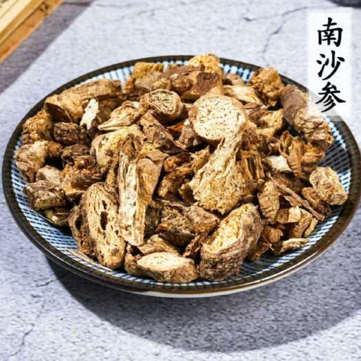 精选优质南沙参片 无硫中药材高含量【假一赔十】