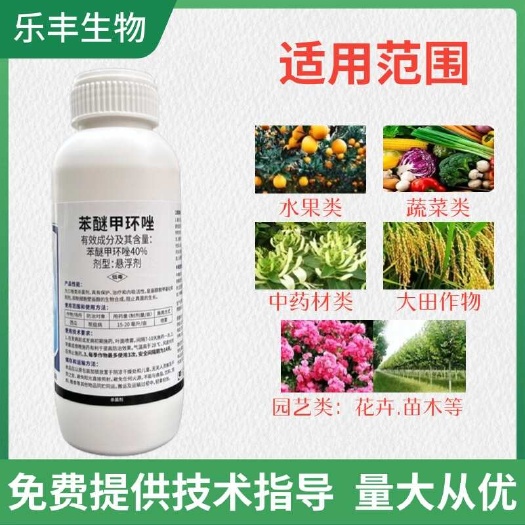 潍坊40%苯醚甲环唑炭疽病叶斑病黑星病锈病疫病杀菌剂农药