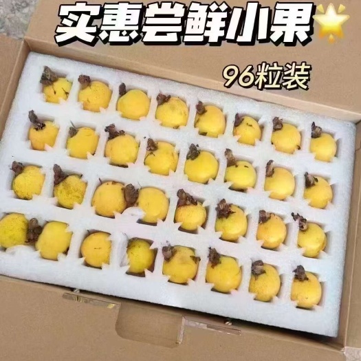 苏州东山白玉枇杷5斤装96粒