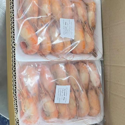 肇庆熟冻罗氏虾，6到8条1斤