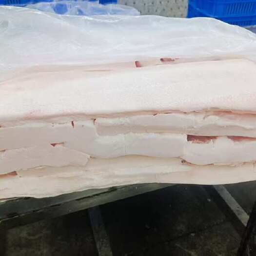东莞市厚脊膘，2指厚度，日产1.5吨，新货，预冷，无气味无异味