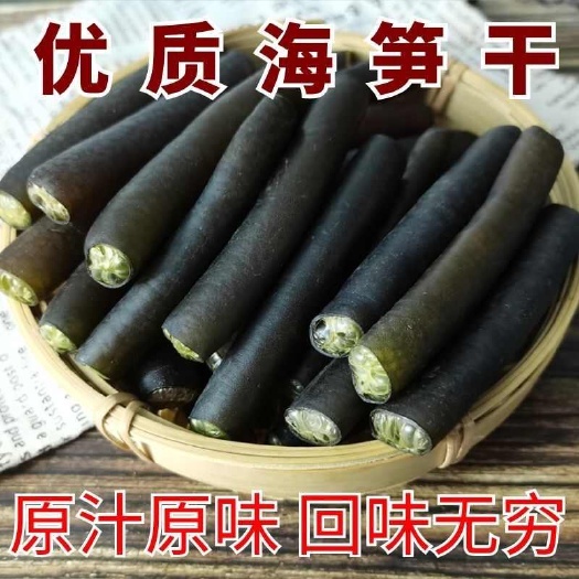 日照海笋！干海笋凉拌干货30斤大海里的美味鲜食，新货绿心